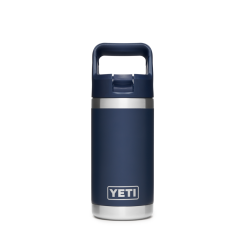 Yeti RAMBLER JR 355 ML / 12 OZ KIDS WATER BOTTLE 18 Yeti RAMBLER JR 355 ML / 12 OZ KIDS WATER BOTTLE -outdoor product Shop SocialMedia1080x1080 190139 Rambler Jr. 12oz Bottle Studio Photography Dealer Images Front Ablated Side Navy 2400x2400 1