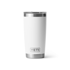 Yeti RAMBLER 591 ML / 20 Oz TUMBLER WITH MAGSLIDER LID -outdoor product Shop SocialMedia1080x1080 Drinkware Tumbler 20oz White Studio PrimaryB