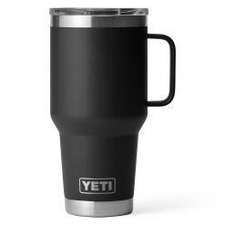 Yeti RAMBLER 30 OZ / 887 ML TRAVEL MUG WITH STRONGHOLDâ„¢ LID -outdoor product Shop SocialMedia1080x1080 Rambler 30oz Travel Mug Black Front 6926 Layers F