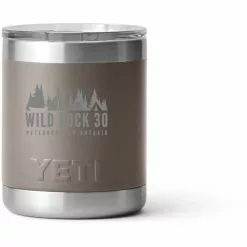 Wild Rock Yeti 30th Rambler Lowball 10oz With Magslider Lid -outdoor product Shop wrolowballgrey