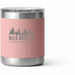 Wild Rock Yeti 30th Rambler Lowball 10oz With Magslider Lid -outdoor product Shop wrolowballpink