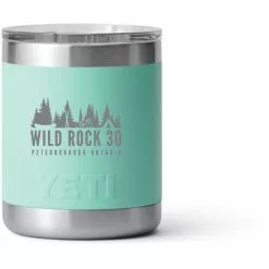 Wild Rock Yeti 30th Rambler Lowball 10oz With Magslider Lid -outdoor product Shop wrolowballseafoam
