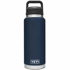 Yeti RAMBLER 1L / 36 Oz BOTTLE WITH CHUG CAP -outdoor product Shop yeti191416 Chug Inline Campaign Website Assets Rambler 36oz Bottle Chug Cap Front Navy 1680x1024 1